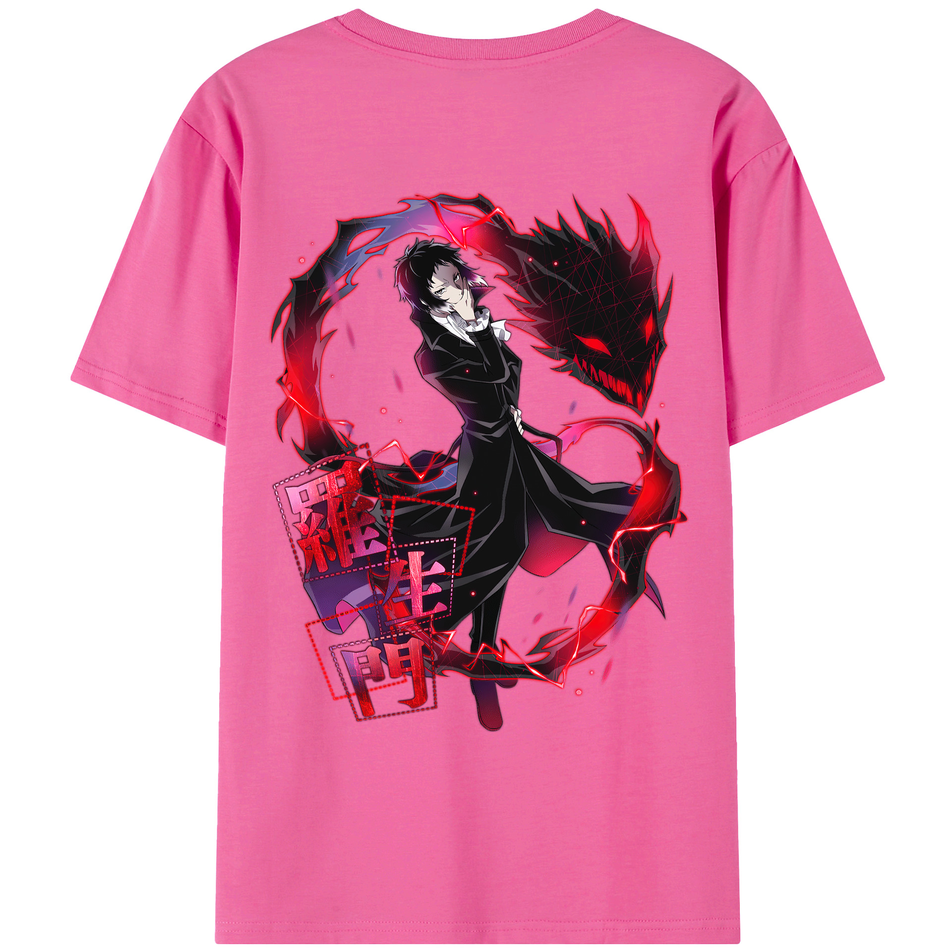 （画像用） 文豪ストレイドッグス Bungo Stray Dogs レディース半袖Tシャツ(バックプリント)